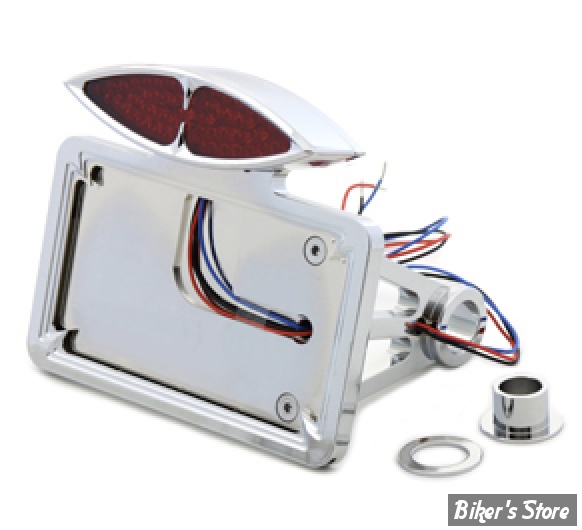 PLAQUE LATERALE - 100 X 180 - PLAQUE LATERALE - SOFTAIL 84/99 - BILLET - Katz Eyes