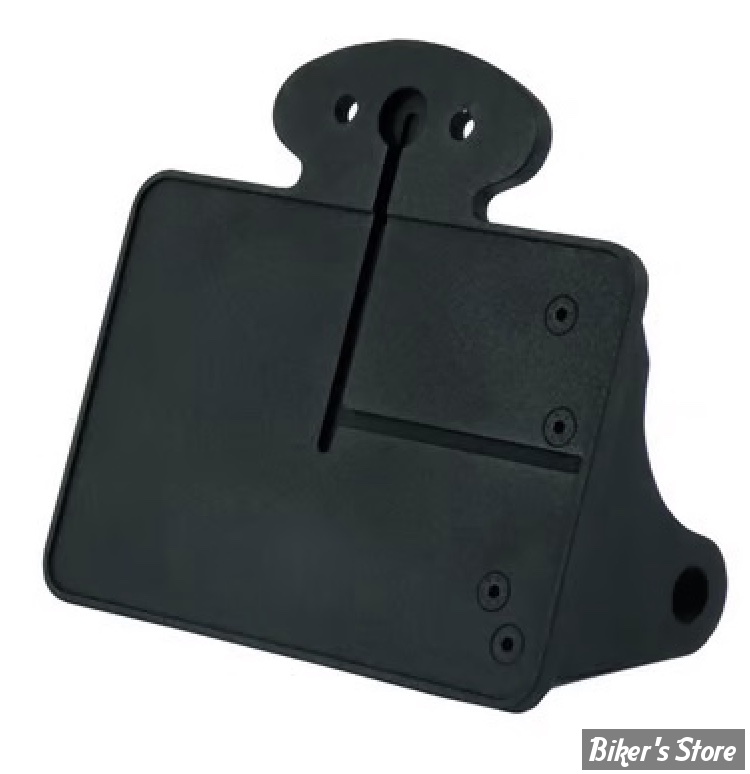 PLAQUE LATERALE - 143 X 210 - SOFTAIL 2008/2017 - CPV - POUR FEU CATEYE - NOIR - 0306B