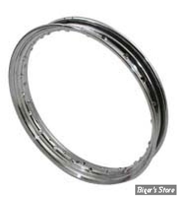 VOILE DE JANTE - 18" X 2.15 - 40 RAYONS - DROP CENTER - OEM 43005-35 - CHROME