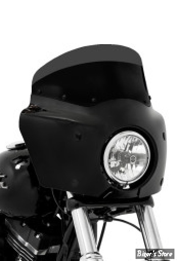TETE DE FOURCHE MEMPHIS SHADES WARRIOR : ECRAN - HAUTEUR : 18cm / 7" : DARK BLACKSMOKE - MEP86510