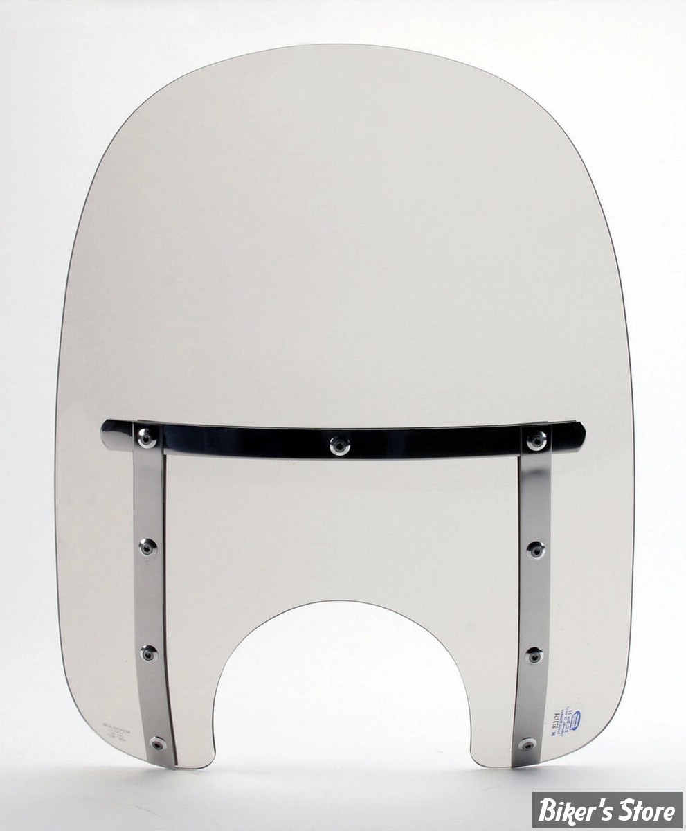PARE BRISE DÉTACHABLE - MEMPHIS SHADES - MEMPHIS SLIM - DÉCOUPE DE PHARE DE 5"3/4 À 7" - HAUTEUR 17" / 43CM - SOLAR - MEM4219