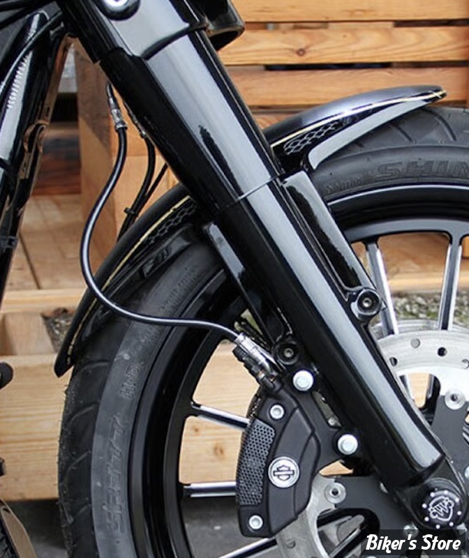 19" - POUR ROUE DE 19" - GARDE BOUE AVANT CUSTOM - TOURING 23UP - CULT WERK - Custom V2 front fender - A PEINDRE - HD-TOU060