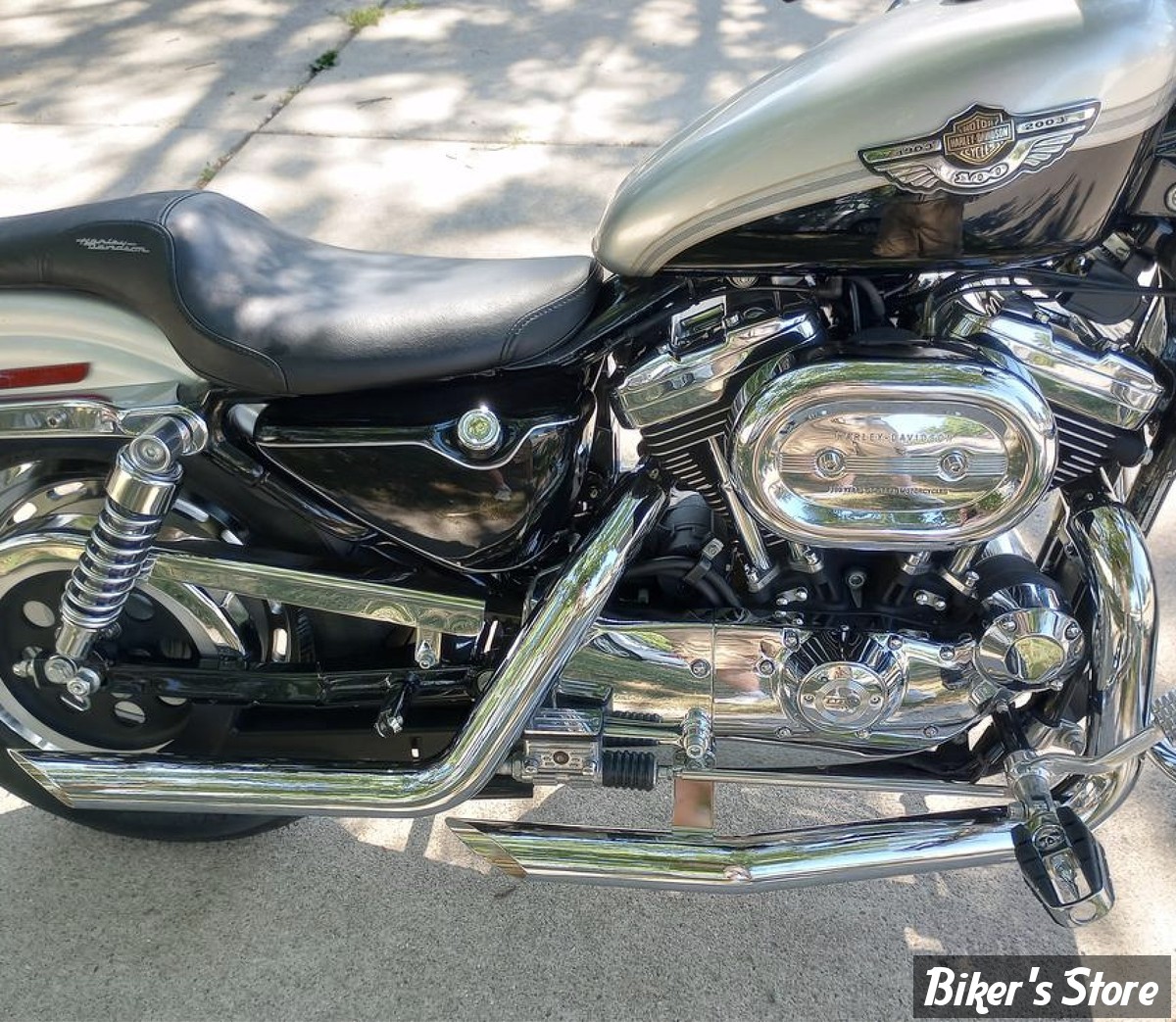 ECHAPPEMENT - Wyatt Gatling - DRAG PIPES 2 1/4" SIDE SLASH - DIAMÈTRE 2 1/4" - Exhaust Drag Pipe Set Side Slash Style - 30-0385 - CHROME