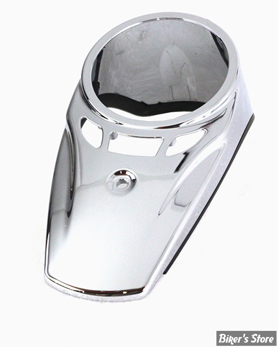  ECLATE A1 - PIECE N° 01 - CONSOLE DE RÉSERVOIR - OEM 70900717 - SOFTAIL M8 18UP - V-TWIN - CHROME