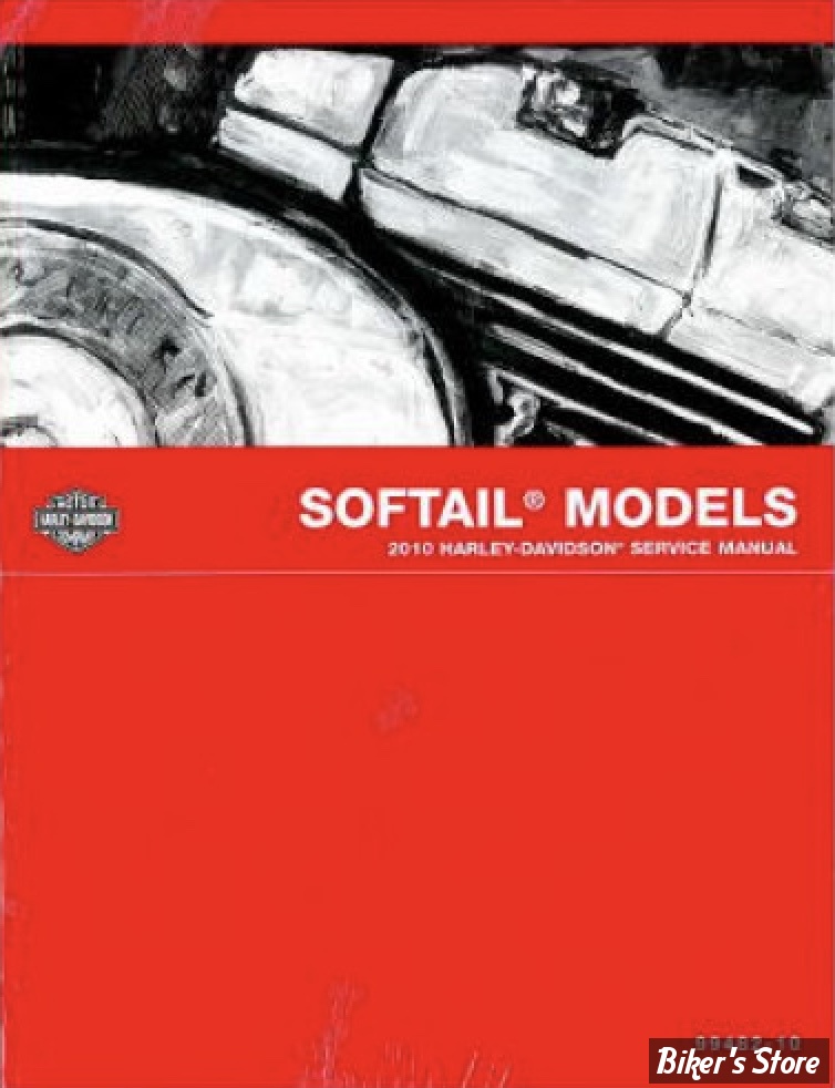 MANUEL D'ENTRETIEN / SERVICE MANUAL - SOFTAIL 2010 - OEM 99482-10 - EN ANGLAIS