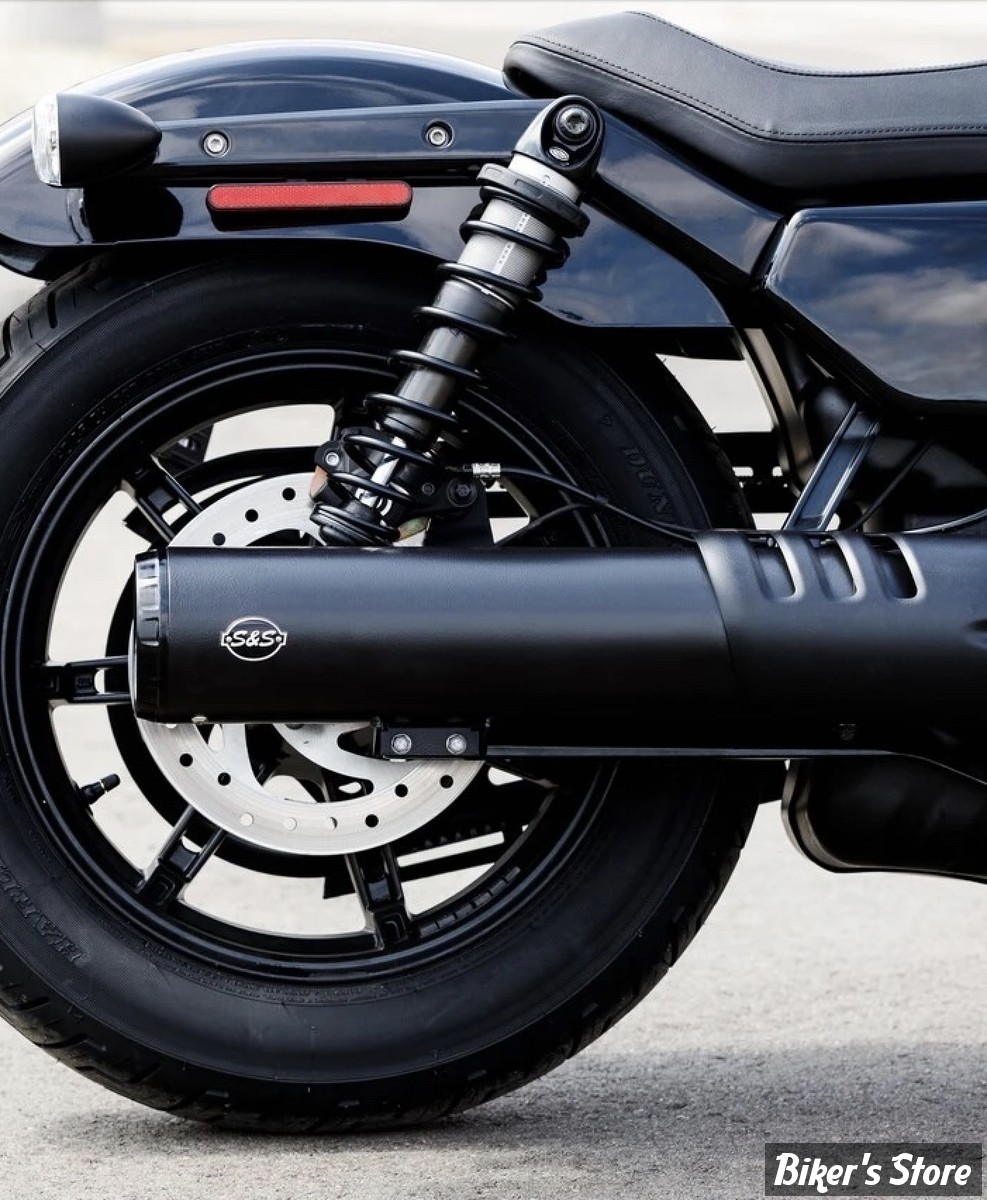   SILENCIEUX - S&S - SPORTSTER RH975 NIGHSTER 2022UP - GRAND NATIONAL - MUFFLER - ECE GRAND NATIONAL - RH975  - NOIR - 550-1088