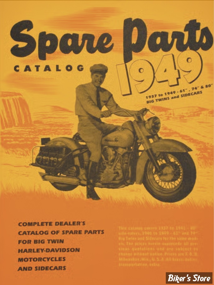 CATALOGUE DE PIECES DETACHEES - 1937/1949 - EL/FL 37/47/ UL 37/48 / EL/FL 49/19 - OEM 13850-49 - SAMWEL - 1600504