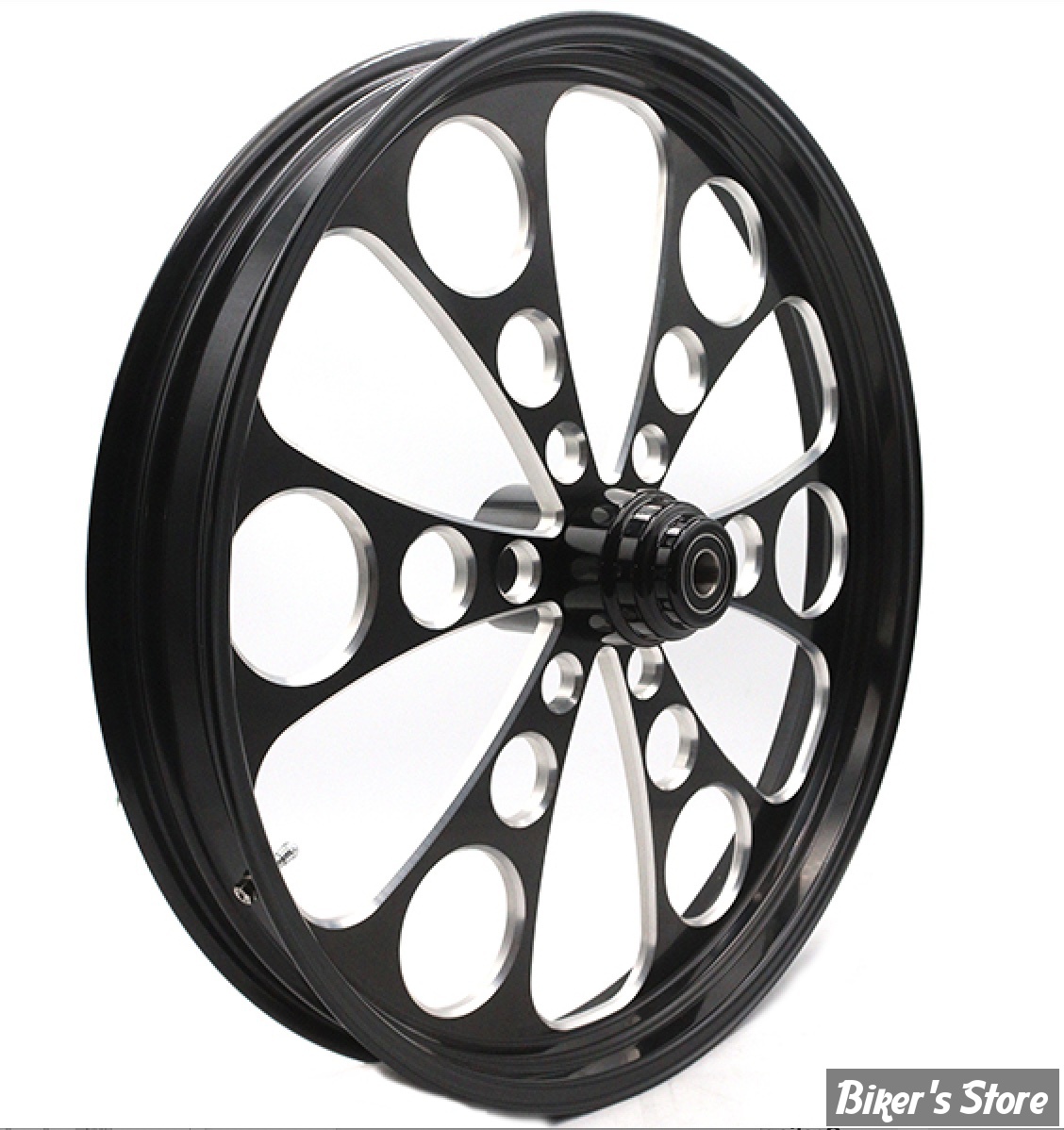 26 x 3.50 - ROUE ULTIMA ALUMINIUM - APPLICATION CUSTOM AXE 1" - KOOL KAT - S-F - KOOL KAT Front Wheel  - POLI - 37-640