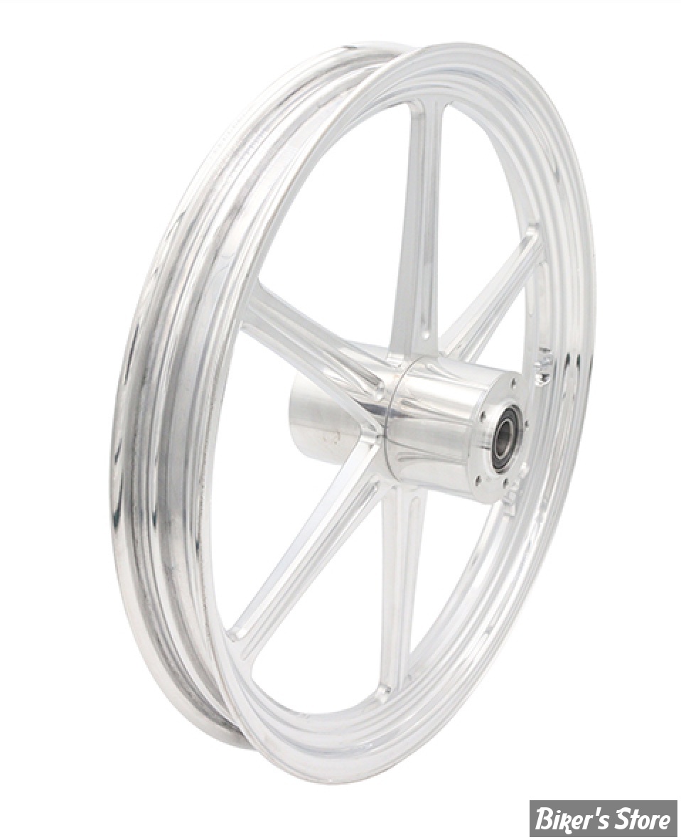 21 x 2.15 - ROUE ULTIMA ALUMINIUM - APPLICATION CUSTOM AXE 1" - REVOLVER - D-F - REVOLVER Front Wheel  - POLI - 37-920
