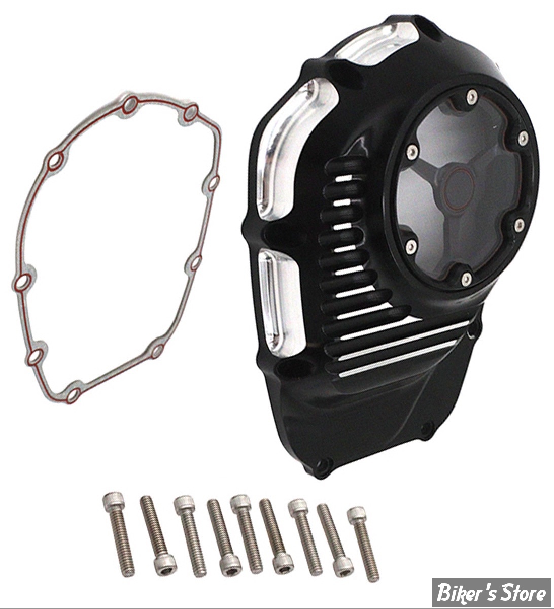 ECLATE I - PIECE N° 24 - COUVERCLE DE CAMES - Milwaukee-Eight® 17UP - CLARITY CAM COVER - OEM 25700367 - NOIR