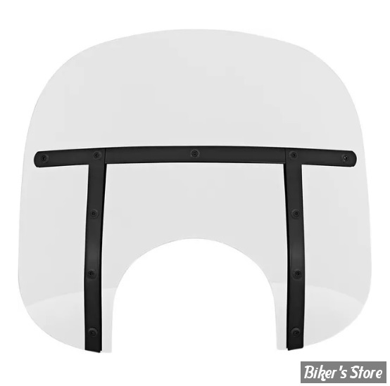 PARE BRISE DÉTACHABLE - MEMPHIS SHADES - MEMPHIS FATS - DÉCOUPE DE PHARE DE 9" - HAUTEUR 13" / 33CM - NIGHT SHADES TRANSPARENT - MEB3510