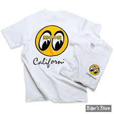 TEE-SHIRT - MOON - MOON CALIFORNIA - COULEUR : BLANC - TAILLE 2 / S