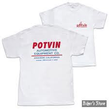 TEE-SHIRT - MOON - POTVIN CAM CLASSIC - COULEUR : BLANC - TAILLE 2 / S