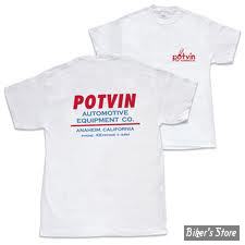 TEE-SHIRT - MOON - POTVIN CAM CLASSIC - COULEUR : BLANC - TAILLE 3 / M