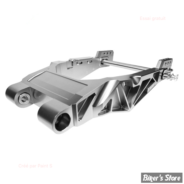 ECLATE O - PIÈCE N° 11 - BRAS OSCILLANT TOURING 2014UP - VITY'S DESIGN - FINITION : ALUMINIUM BRUT - TOUSWRW001