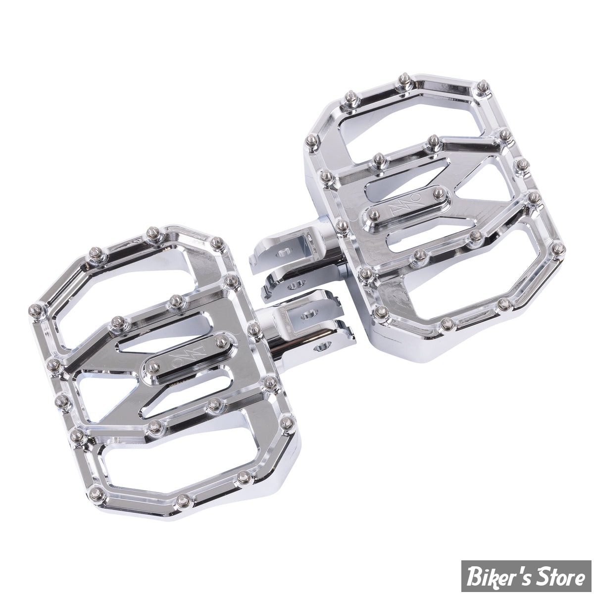  - REPOSES PIEDS AVANT - SOFTAIL 2018UP  - THRASHIN SUPPLY COMPAGNY - MINI PLATEFORME AGGRESSOR - CHROME - TSC-2031-3-SF