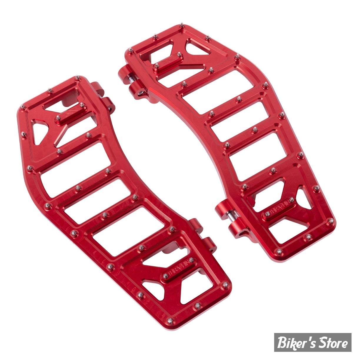 - ECLATE Y - PIECE N° 01 -  KIT PLATEFORMES THRASHIN SUPPLY CO - AGGRESSOR - POUR CONDUCTEUR FINITION : ROUGE - TSC-2219-2