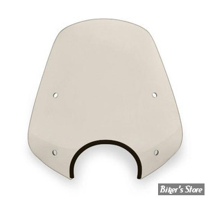 PARE BRISE DÉTACHABLE - MEMPHIS SHADES - SPORTSHIELD - EL PASO - DÉCOUPE DE PHARE DE 5"3/4 / 14,50 CM - HAUTEUR 19" / 48.00CM - SOLAR - MEP5229