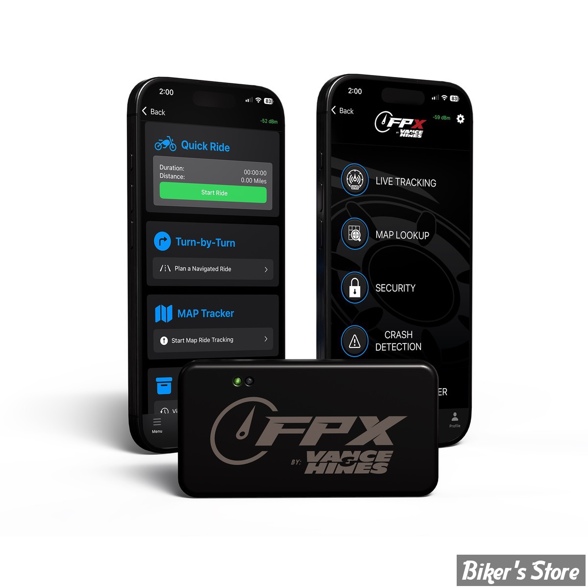  - FUELPAK FPX TUNER WITH TRAK - VANCE & HINES - Red 4-PIN J1850 Bus Equipped - 66057