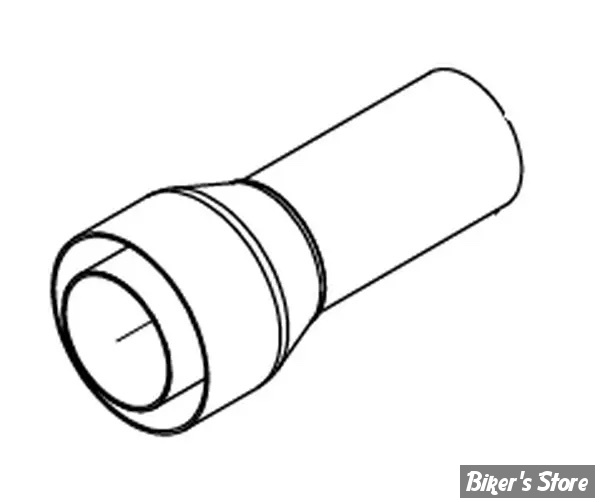 CHICANE D'ECHAPPEMENT - S&S - INSERT BAFFLE 2.9"OD x 2"OD x 6.5"  - 551-1888 - LA PIÈCE