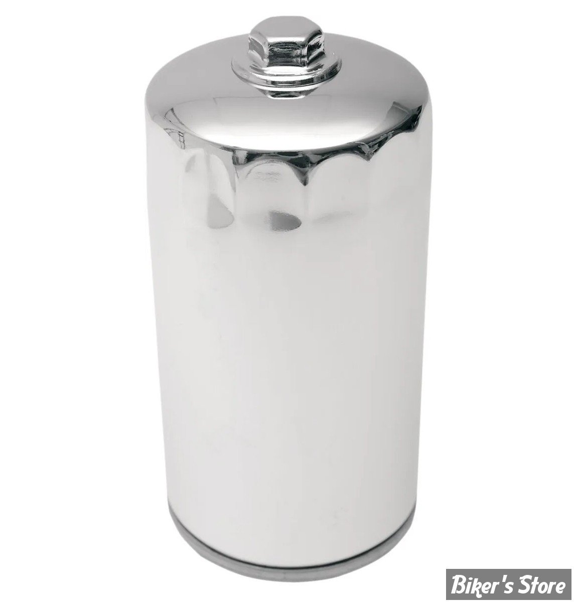 FILTRE A HUILE - DYNA 91/98 - DRAG SPECIALTIES - OEM 63813-90 - CHROME AVEC ECROU