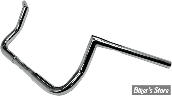 Guidon Vélo Cruiser 25,4 Mm Chrome - Style Lowrider Chopper, Largeur 32,75 Pouces, Acier