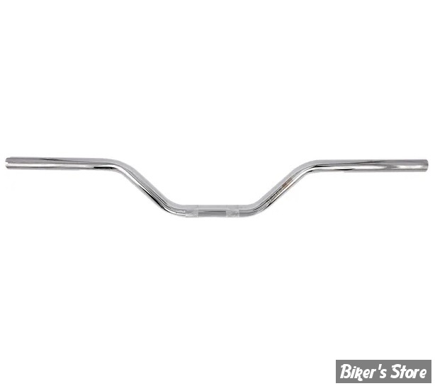 GUIDON - THRASHIN - MID BEND AGRESSIF - TIRAGE ELECTRONIQUE - DIAMETRE : 1" - CHROME