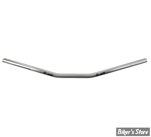 GUIDON - ODI - V-TWIN TRACKER  - TIRAGE ELECTRONIQUE - DIAMETRE : 1" - ANODISÉ ARGENT - H792VTS