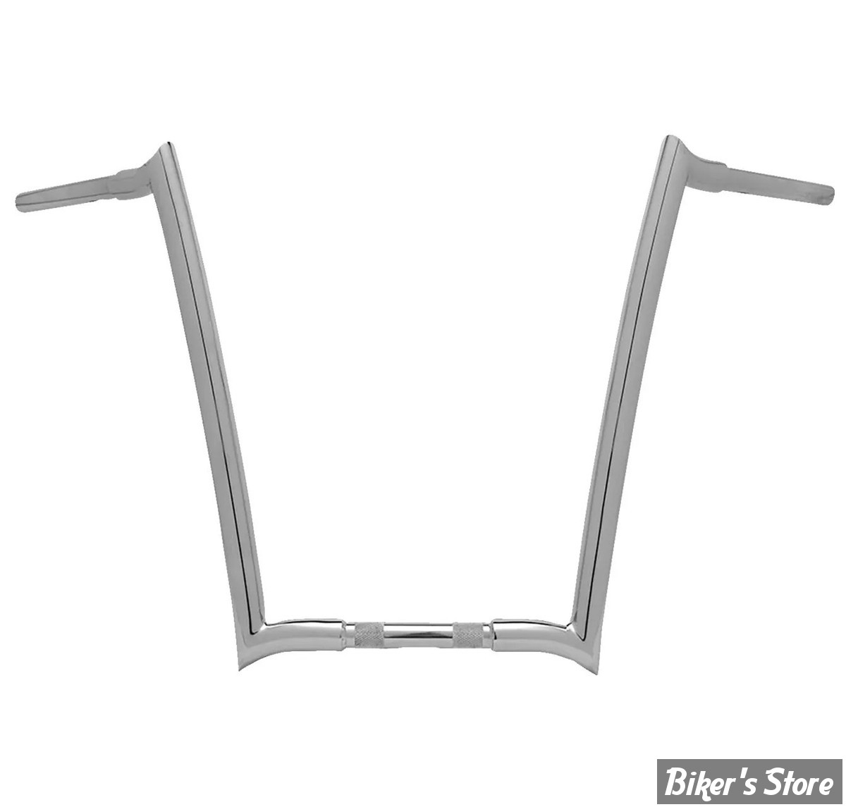 - GUIDON PAUL YAFFE BAGGER NATION - 1 1/4" MONKEY DRAG BARS - TOURING FLHR 99UP / FLTR 99/13 - HAUTEUR : 40.50CM - CHROME