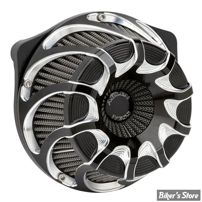 - FILTRE A AIR A.NESS - MILWAUKEE EIGHT TOURING 17UP / SOFTAIL 18UP - INVERTED - DRIFT - NOIR - 18-987