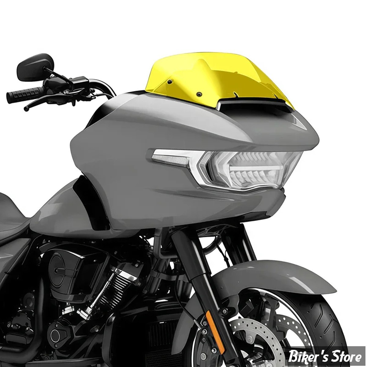 PARE BRISE - FLTRXSE 2023UP / FLTRX 2024UP - HAUTEUR 20.30CM / 8" - ZODIAC - SHARKNOSE -  COULEUR : JAUNE - 775337