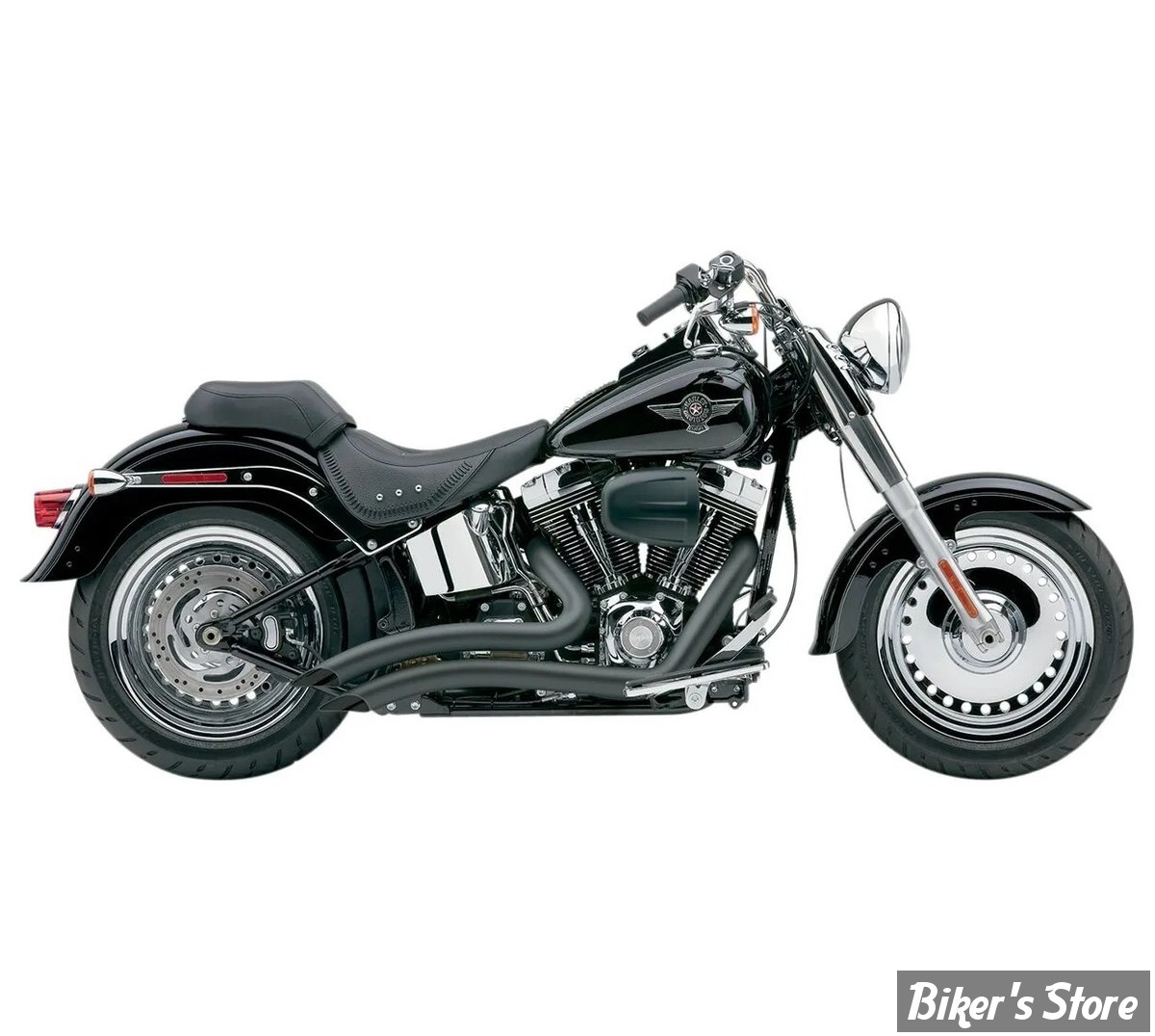 ECHAPPEMENT COBRA - SPEEDSTER SHORT SWEPT - SOFTAIL 07/11 - NOIR - 6224B
