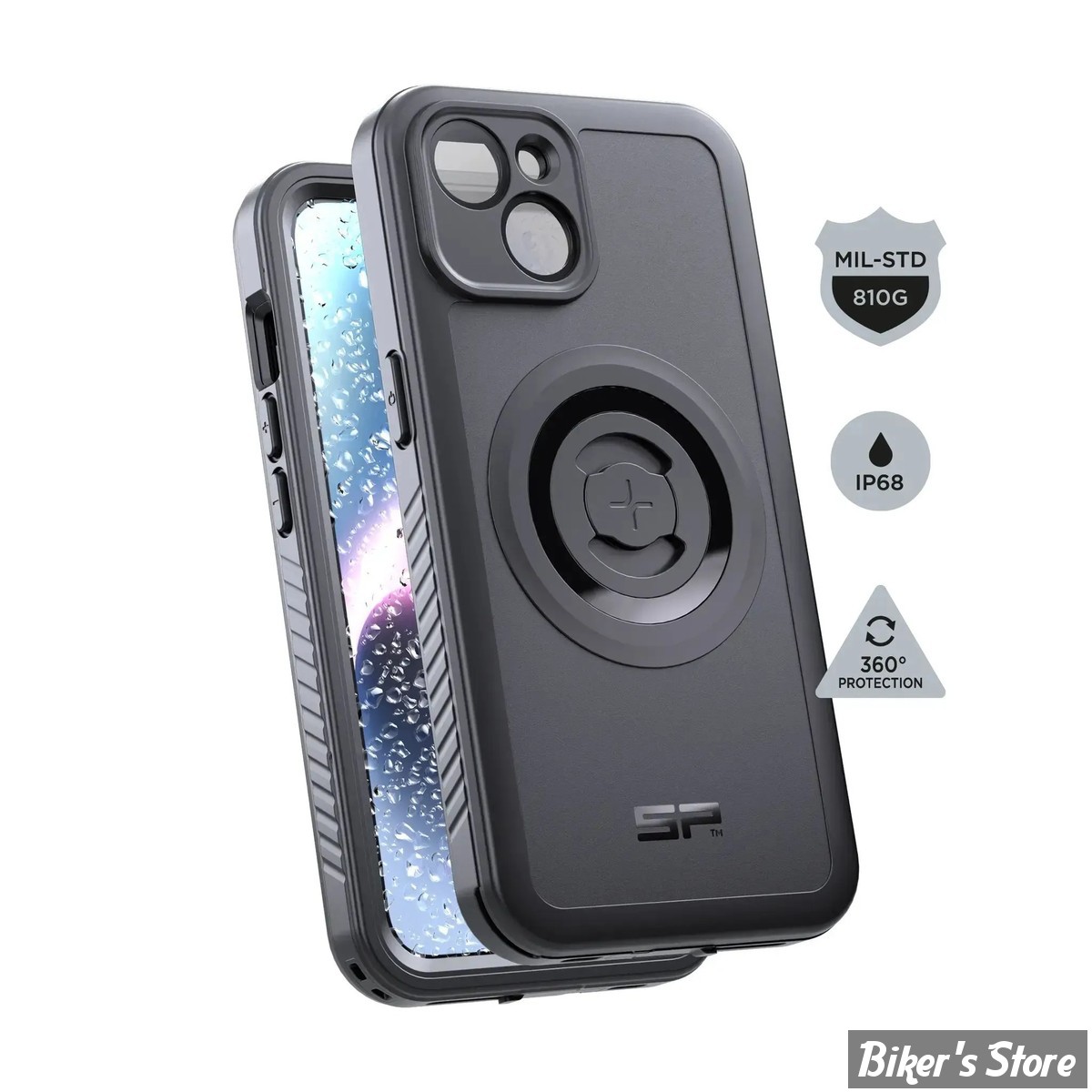 -  SPC+ - SUPPORT POUR TELEPHONE - SP CONNECT™ - CONNECTEUR SPC+ -  COQUE DE TÉLÉPHONE - PHONE CASE XTREME - POUR SMARTPHONE : APPLE IPHONE 13 / 14 - 52900