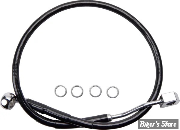 DURITE DE FREIN ARRIERE - SOFTAIL M8 FLFB/S / FXBR/S 18/24 - OEM 41800603 - LONGUEUR : +000" - NOIR 