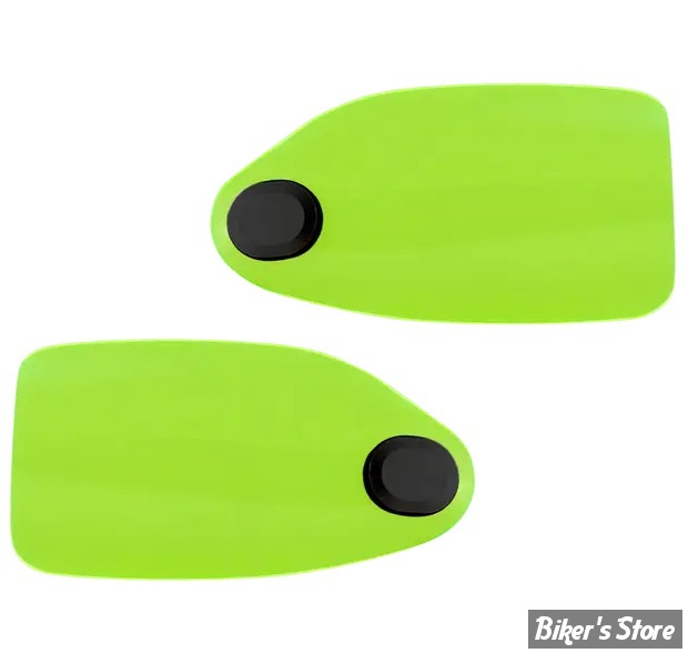 - DEFLECTEURS POUR MAINS - KLOCK WERKS - Flare® ICE Handguards - FLHXSE / FLTRXSE 2023UP - ICE VERT - KWS-01-0127-23