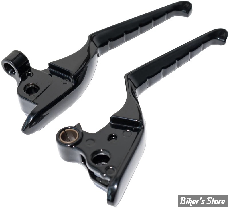 ECLATE L - PIECE N° 06 / 08 - KIT LEVIERS TOURING 08/13 - EMBRAYAGE PAR CABLE - OEM 38843-08 - KURYAKYN - ENYGMA - NOIR - KUR10056-2