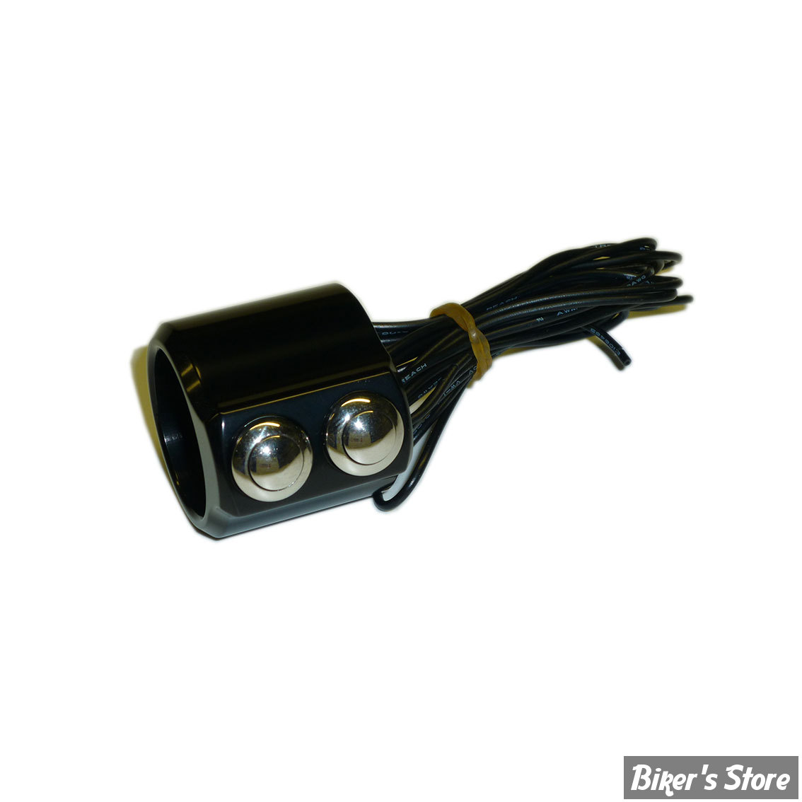 Interrupteur Guidon Moto 22 Mm Avec Voyant Lumineux - Bouton Manuel/auto, étanche, Pour Phares, Klaxon