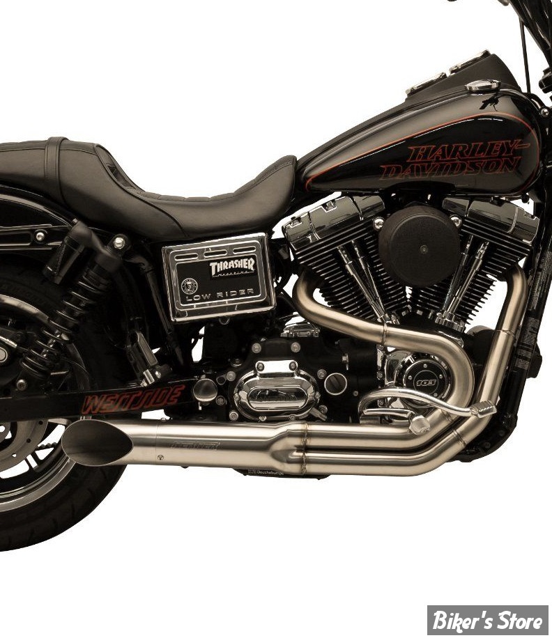 ECHAPPEMENT SUPERTRAPP BOOTLEGGER 2 EN 1 DYNA 06 17 INOX