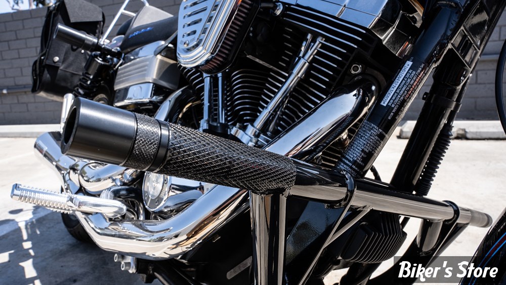 CRASH BAR DYNA 06/17 BURLY BRANDS BRAWLER CRASH BAR NOIR