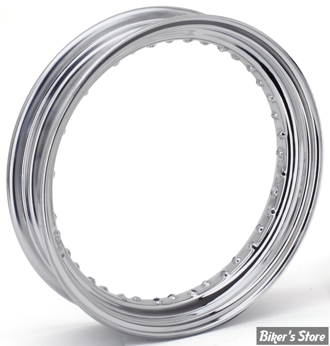 VOILE DE JANTE - 16" X 3.00 - 40 RAYONS - DROP CENTER - OEM 43007-40 / 43085-81 / 43085-97 - CHROME