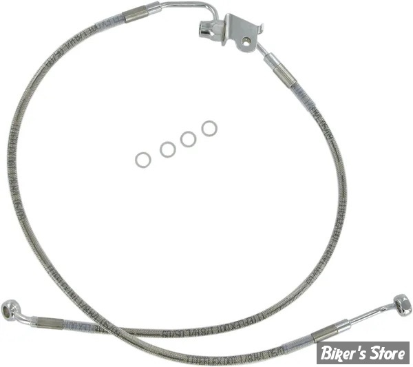 DURITE DE FREIN ARRIERE - TOURING 05/07 - LONGUEUR : +000" - OEM 40971-00 / A - INOX 