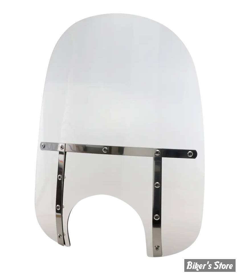 PARE BRISE DÉTACHABLE - MEMPHIS SHADES - MEMPHIS FATS - DÉCOUPE DE PHARE DE 9" - HAUTEUR 21" / 53CM - SOLAR - MEM3819
