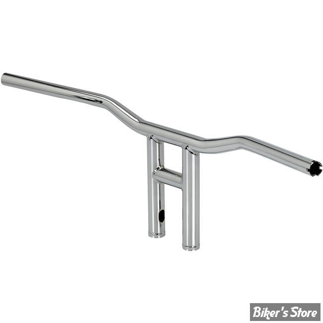 Guidon Biltwell Tyson Xl Tyson Xl Handlebar 10 Hauteur 10 Tirage Electronique Chrome Biker S Store