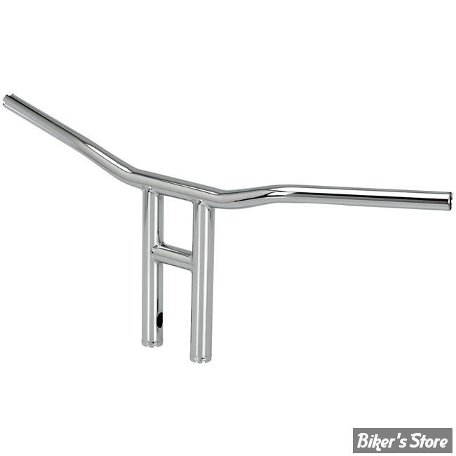 Guidon Biltwell Tyson Xl Tyson Xl Handlebar 14 Hauteur 14 Tirage Electronique Chrome Biker S Store