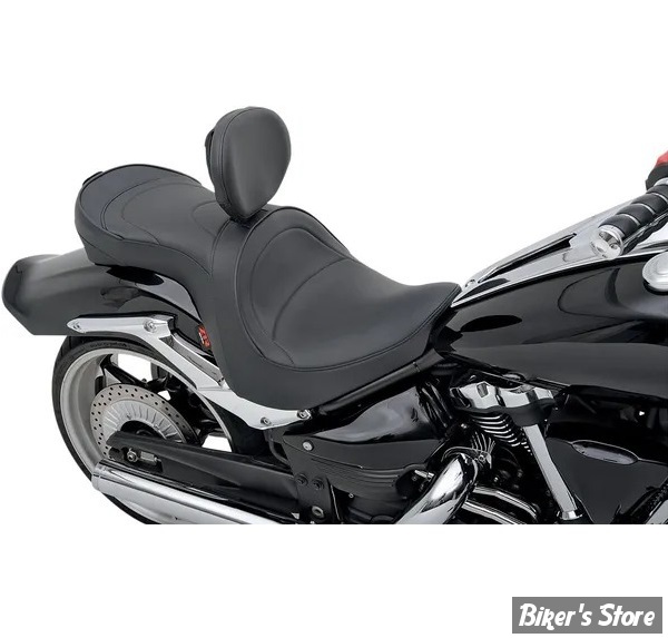 SELLE Z1R - LOW PROFILE TOURING SEAT -  AVEC DOSSERET - YAMAHA XV 1900 RAIDER 08/18  - LISSE 