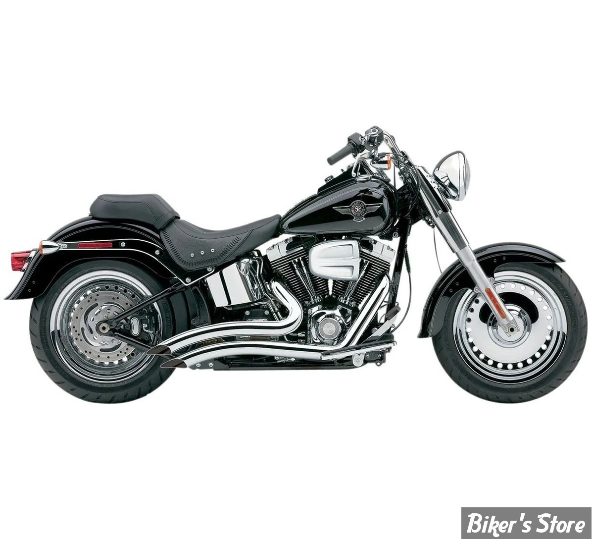 ECHAPPEMENT COBRA - SPEEDSTER SHORT SWEPT - SOFTAIL 86/06 - CHROME - 6223