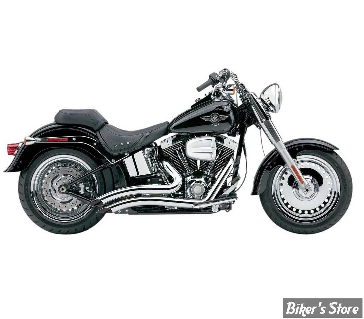 ECHAPPEMENT COBRA - SPEEDSTER SHORT SWEPT - SOFTAIL 07/11 - CHROME - 6224