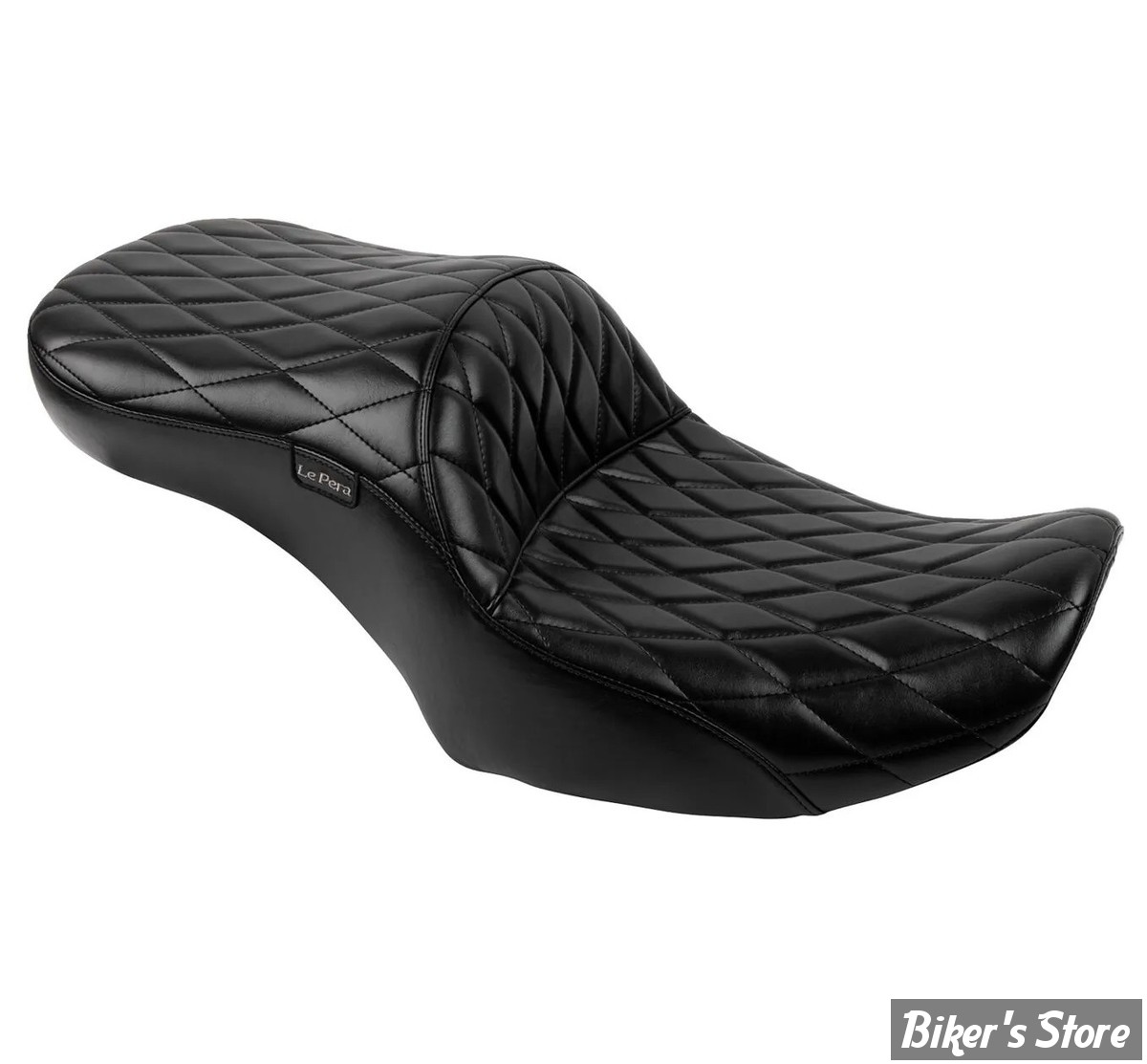- SELLE LE PERA - MAVERICK SEAT - TOURING 2023UP - DIAMOND - NOIR / COUTURES : NOIR - LV-957DM