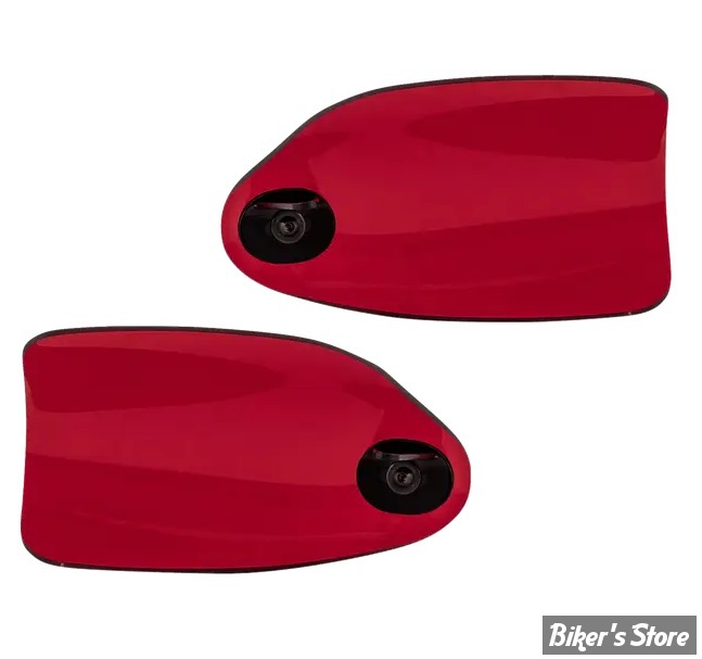 - DEFLECTEURS POUR MAINS - KLOCK WERKS - Flare® KOLOR Handguards - FLHXSE / FLTRXSE 2023UP - KOLOR ROUGE - KWS-01-0129-23