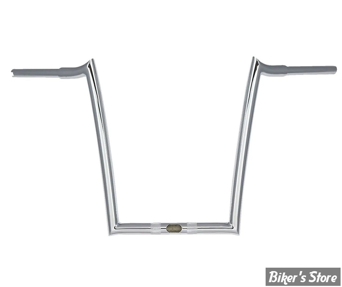 - GUIDON PAUL YAFFE BAGGER NATION - 1 1/4" MONKEY DRAG BARS - TOURING FLHRXS 18/23 / FLTRX/FLTRU/FLTRK  15/23 - HAUTEUR : 35.50CM - CHROME